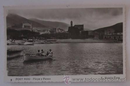 Postales: DOS POSTALES DE PORT BOU - Foto 2