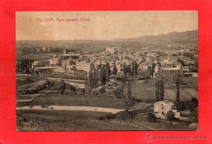 Postales: solsona. 2 vista general. nort. thomas - Foto 1