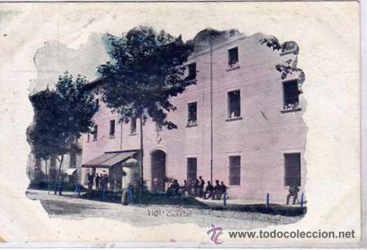 Postales: Vich Cuartel Sin circular. Reverso dividido. - Foto 1