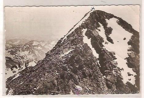 Cartoline: ANTIGUA POSTAL 61 VALL FERRERA LERIDA CUMBRE SUPERIOR DE LA PICA D'ESTATS ESCRITA EDICION OFICINA DE