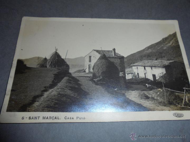 Postkarten: 6 - SANT MAR&Ccedil;AL . CASA PUIG -FOTG. FERGUE CIRCULADA 1932 -14X9 CM. POSTAL FOTOGRAFICA