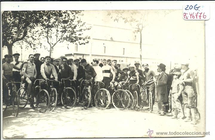 Postkarten: (PS-46776)POSTAL FOTOGRAFICA DESCONOCIDA-CARRERA CICLISTA