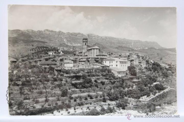 Postales: Postal Fotogr&aacute;fica - 3. Poboleda. Vista General - Escrita al Dorso - A&ntilde;os 60