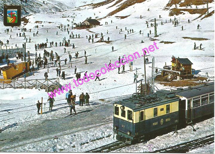 Postales: SANTUARI DE N&Uacute;RIA - PIRINEO CATALAN - POSTAL SIN CIRCULAR (1980)