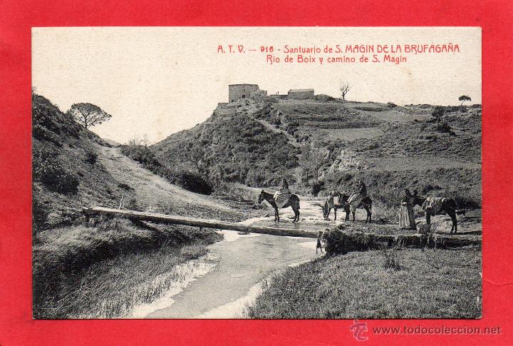 Postales: san magin de la brufaga&ntilde;a. atv 916 rio boix y camino