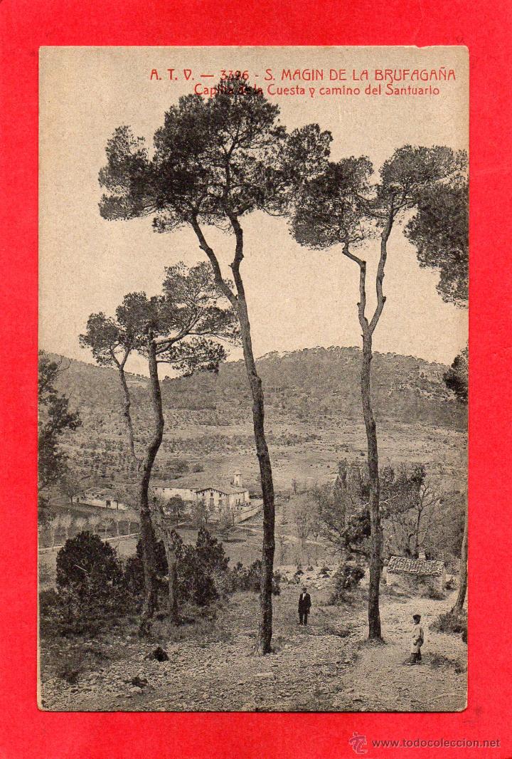 Postales: san magin de la brufaga&ntilde;a. atv 3396 camino del santuario