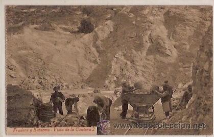 Postais: ANTIGUA POSTAL 2 FRADERA Y BULSEMS VISTA DE LA CANTERA