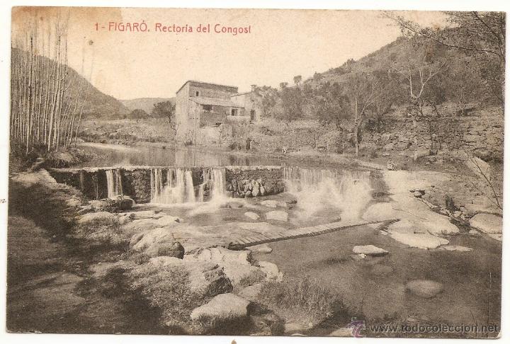 Postales: Congost, Figar&oacute;, postal antigua - Foto 1
