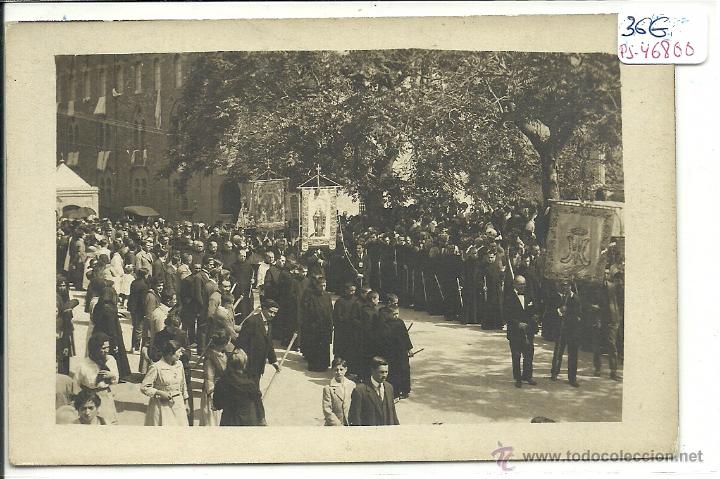 Postcards: (PS-46800)POSTAL FOTOGRAFICA DE MONTSERRAT ???-PROCESION.FOTO NORBERTO BILBENY(MONISTROL)
