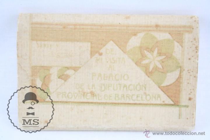 Postales: Funda de 24 Peque&ntilde;as Vistas - Mi Visita al Palacio Diputaci&oacute;n Provincial de Barcelona - 9 x 6 Cm