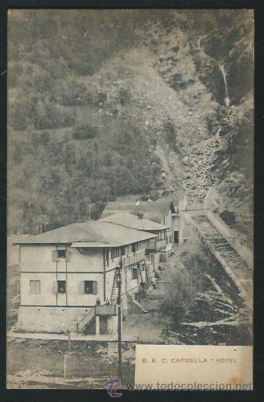 Postales: E.E.C. Capdella. Hotel. - Foto 1