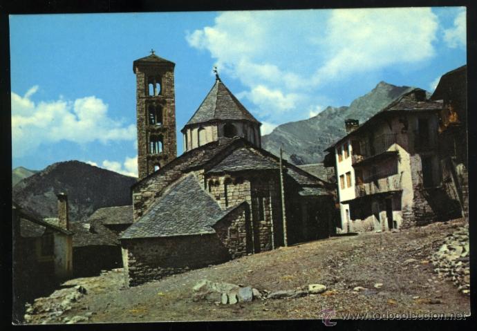 Postales: Serie II N&ordm; 1492 Pirineos Centrales. Santa Mar&iacute;a de Tahull. Foto Campa&ntilde;&aacute; Puig-Ferr&aacute;n. Ektachrome.