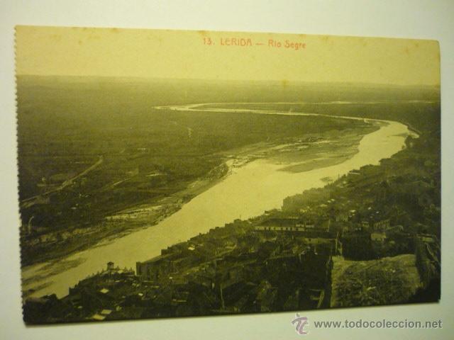 Postales: postal lerida rio segre bb