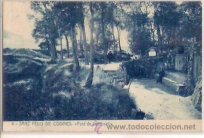 Postkarten: ANTIGUA POSTAL 6 SANT FELIU DE CODINES FONT DE CUSSONELL FOTOTIPIA THOMAS  ESCRITA 1921