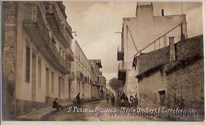 Postkarten: ANTIGUA POSTAL S FELIU DE CODINES SERIE UMBERT CARRETERA IRIS