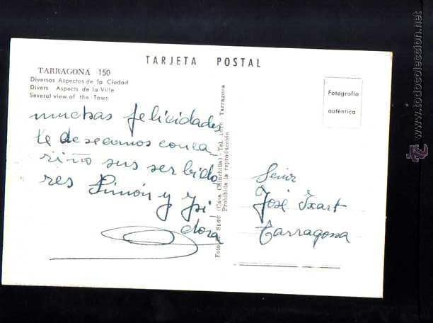 Postales: Postal de Tarragona. - Foto 2