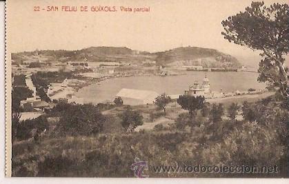 Postkarten: ANTIGUA POSTAL 22 SAN FELIU DE GUIXOLS VISTA PARCIAL FOTOTIPIA THOMAS