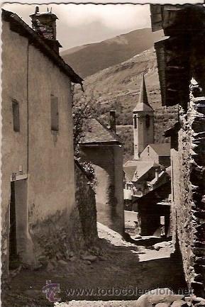 Cartes Postales: ANTIGUA POSTAL 178 VALLE DE ANEO LERIDA ESTERRI DE ANEO RINCON TIPICO Y CAMPANARIO JUNTA PROVINCIAL