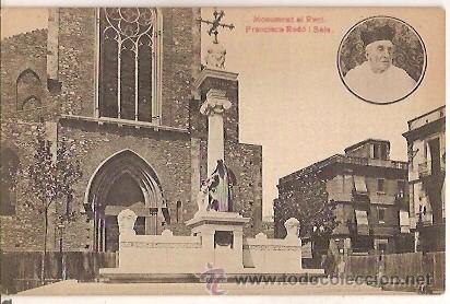 Postkarten: ANTIGUA POSTAL MONUMENT AL RVNT FRANCISCO RODO I SALA