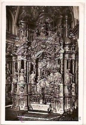 Postkarten: ANTIGUA POSTAL 2 SANTA MARIA DEL MIRACLE L'ALTAR MAJOR  ESCRITA 1954