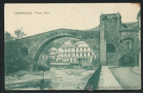 Postales: Camprodon. Pont nou. - Foto 1