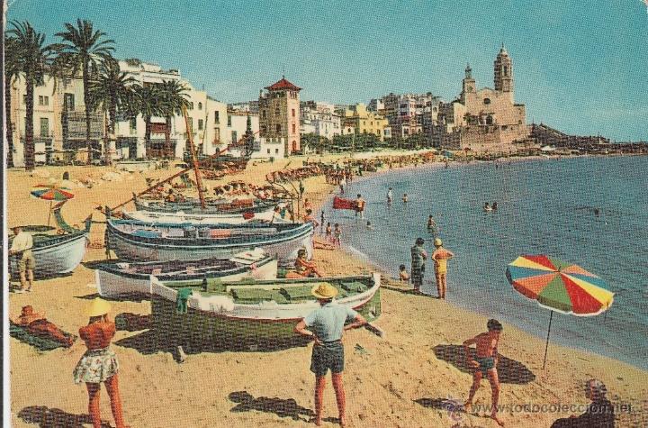 Postales: N&ordm; 25878 POSTAL SITGES BARCELONA - Foto 1