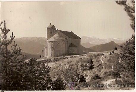 Cartes Postales: ANTIGUA POSTAL SANT PERE DE MONTGRONY ESGLESIA TRIABSIDAL 1138 L'ART ROMANIC A CATALUNYA EL RIPOLLES