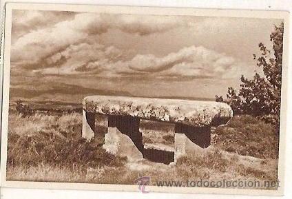 Cartes Postales: ANTIGUA POSTAL SANTA MARIA DEL MIRACLE DOLMEN  ESCRITA 1963