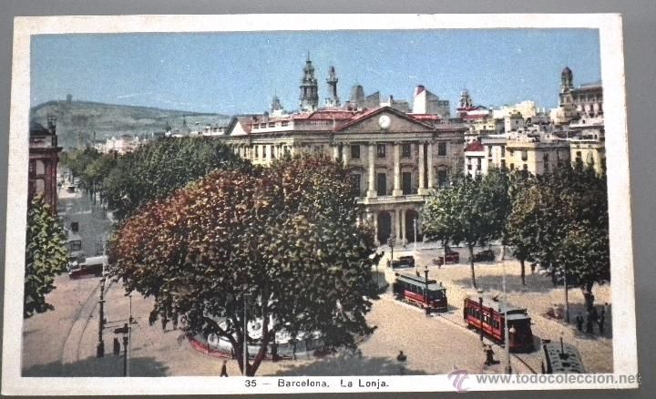 Postales: POSTAL DE BARCELONA, N&ordm; 35 - LA LONJA. EDICI&Oacute;N A E. - Foto 1