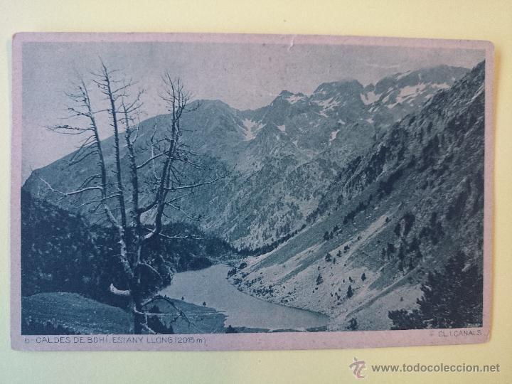Postales: ANTIGUA POSTAL CALDES DE BOHI N &ordm; 6, ESTANY LLONG ( 2015 M. ).. R- 691