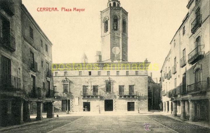Postales: a00933 Cervera - Plaza Mayor - Thomas - Foto 1