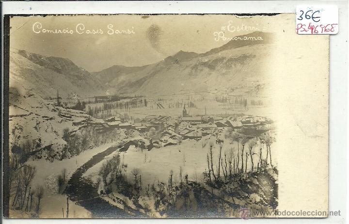 Postcards: (PS-46968)POSTAL FOTOGRAFICA DE ESTERRI-PANORAMA.COMERCIO CASES SANSI