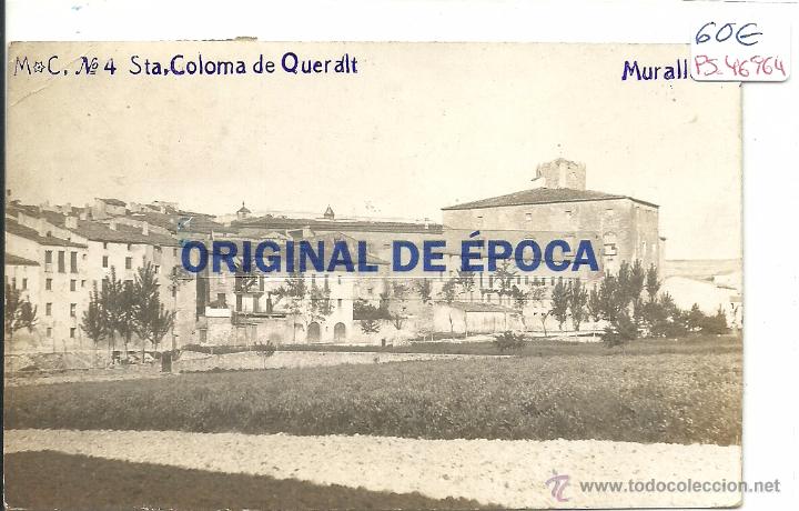 Postkarten: (PS-46964)POSTAL FOTOGRAFICA DE STA.COLOMA DE QUERALT-MURALLA