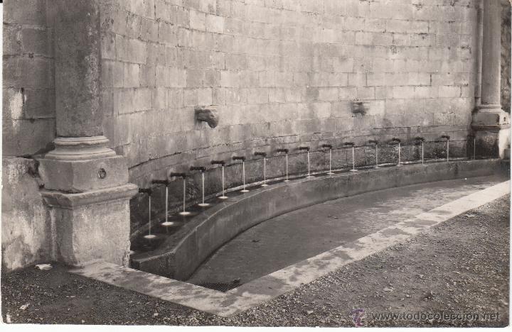 Postais: POSTAL FOTOGR&Aacute;FICA ESPLUGA DE FRANCOL&Iacute;.- FUENTE DE 17 CA&Ntilde;OS