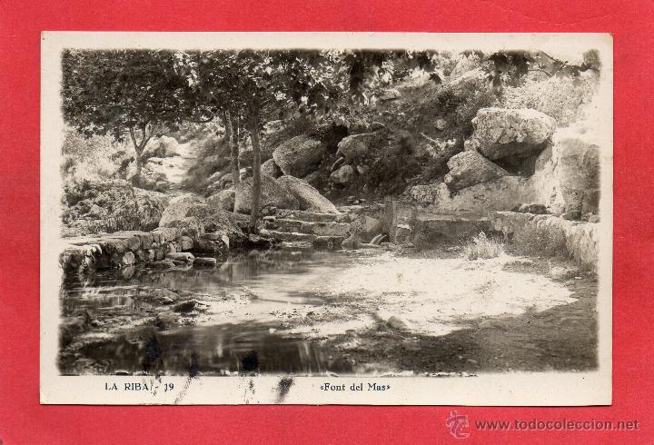Postales: la riba. 19 font del mas - Foto 1