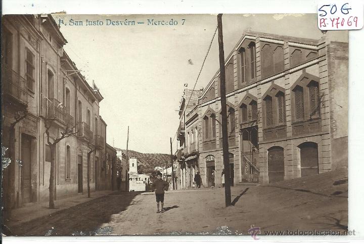 Postcards: (PS-47069)POSTAL FOTOGRAFICA DE SAN JUSTO DESVERN-MERCADO