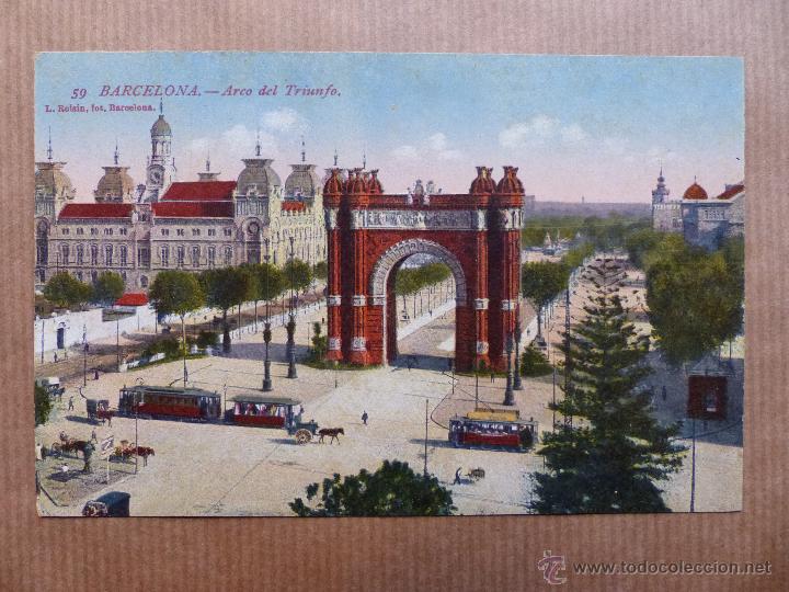 Postales: BARCELONA - ARCO DE TRIUNFO - Foto 1