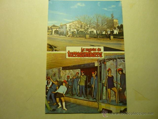Postales: POSTAL TORREDEMBARRA- LA MASIA-PUBLICIDAD DORSO-CIRCULADA