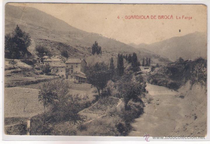 Postais: POSTAL DE GUARDIOLA DE BROC&Aacute; - LA FARGA -