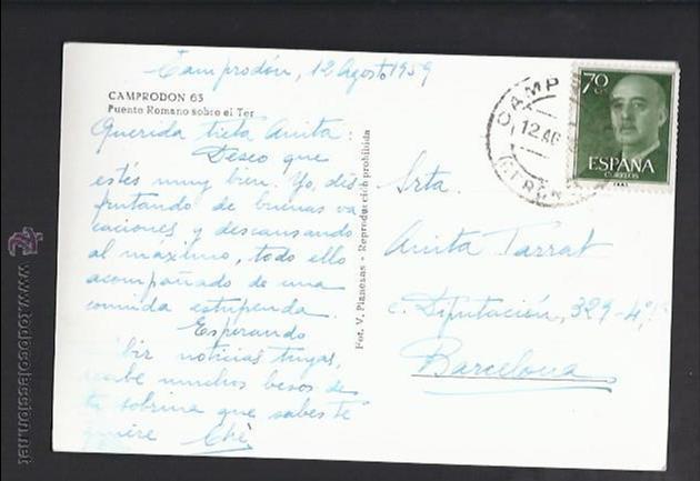 Postales: Postal de Camprod&oacute;n. - Foto 2