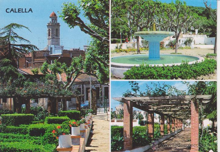 Postales: CALELLA . PARQUE MUNICIPAL - Foto 1
