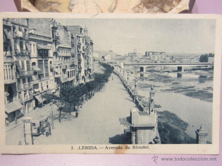 Postales: postal de lerida