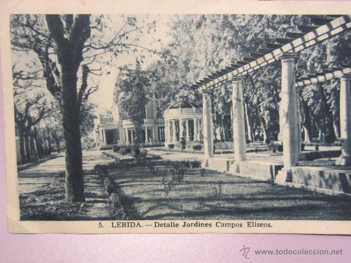 Postales: postal vista de Lerida