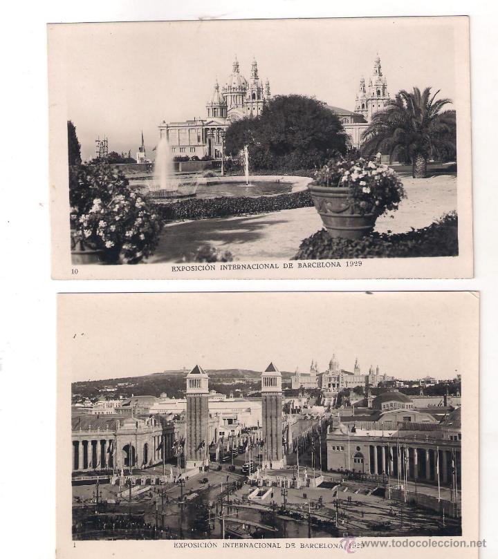 Postales: 9 POSTALES ANTIGUAS DE BARCELONA - Foto 7