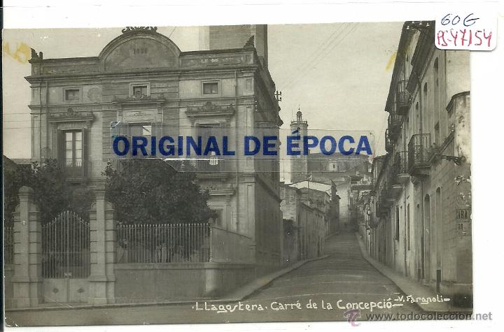 Postcards: (PS-47154)POSTAL FOTOGRAFICA DE LLAGOSTERA-CARRE DE LA CONCEPCIO.V.FARGNOLI