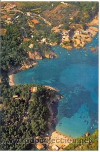 Postales: 7-1677. Postal Costa Brava. Playas de Aiguablava y Fornels