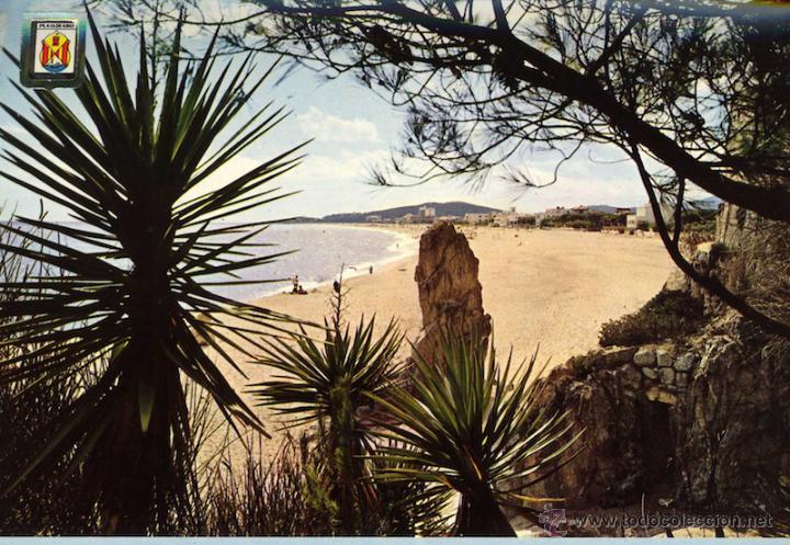 Postales: MAGNIFICA POSTAL PLAYA DE ARO GERONA - Foto 1