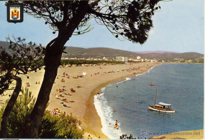 Postales: MAGNIFICA POSTAL PLAYA DE ARO GERONA - Foto 1