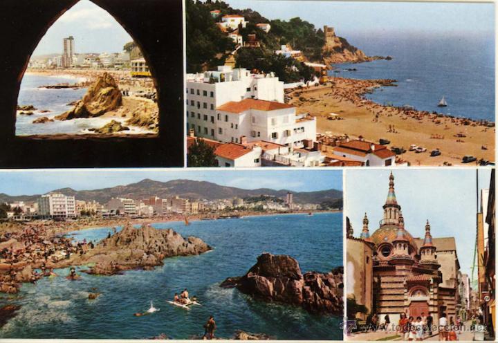 Postales: MAGNIFICA POSTAL LLORET DE MAR GERONA - Foto 1