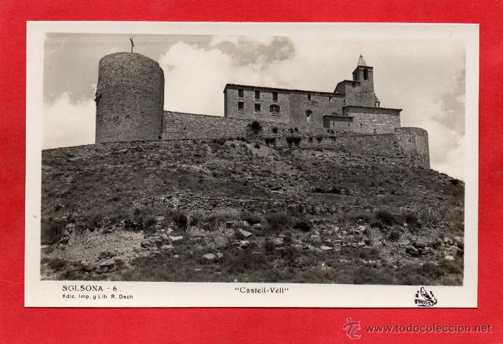 Postales: solsona. 6 castell-vell. imp. dach - Foto 1